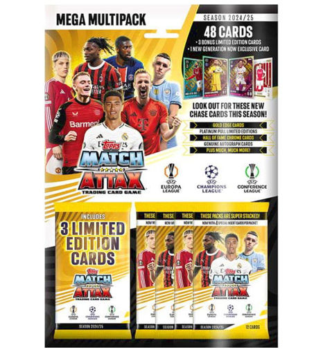 Picture of Topps Match Attax UEFA Season 2024/25 Mega Multipack